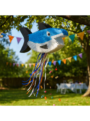 relaxdays 3-tlg. Pinata Set "Hai" in Bunt