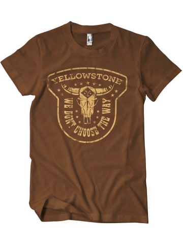 yellowstone T-Shirt in Braun