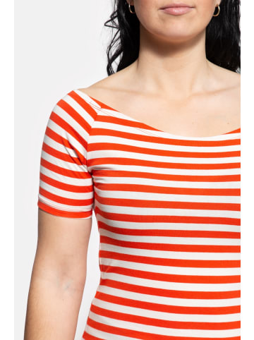 Queen Kerosin Queen Kerosin U-Boot T-Shirt in rot