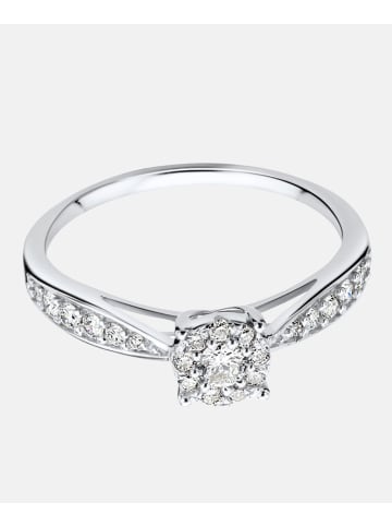 Diamant L'éternel Ring aus 375 Weißgold mit Diamant