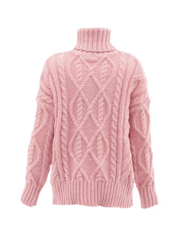 myMo Damen Rollkragenpullover in ROSA