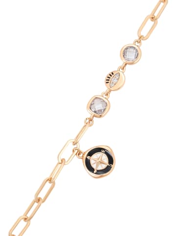 gaya Women Bracelet in Rose Gold Black
