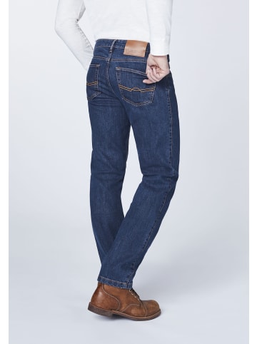 Oklahoma Premium Denim Jeans in klassischer Waschung in Blau