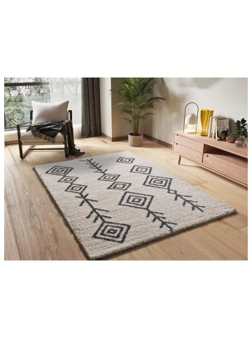 Atticgo Hochflor-Teppich ATLAS in weiß