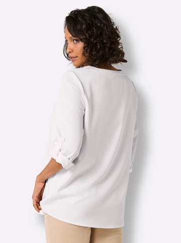 creation L Modal-Bluse in weiß