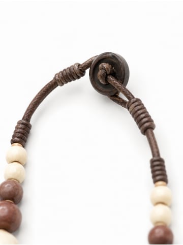 collezione alessandro Lange Kette " FairHaven " in braun