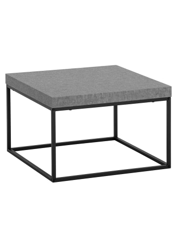 FineBuy Couchtisch in Grau / MDF / 60x60x38