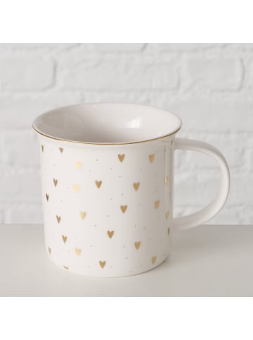 Boltze Porzellanbecher in weiß