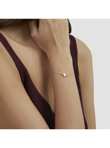 s.Oliver Armband Folded Heart in roségold