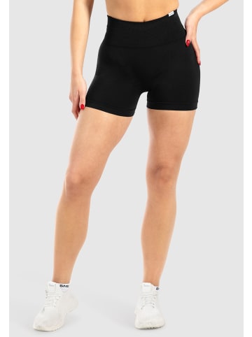 SMILODOX Shorts Issy Scrunch in Schwarz
