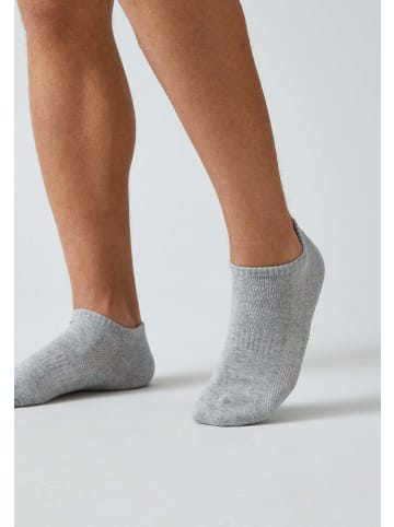 SNOCKS Sneaker Socken aus Bio-Baumwolle in Grau