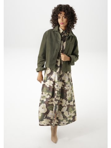 Aniston CASUAL Jeansjacke in khaki