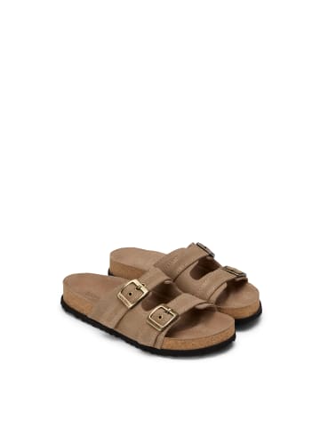 Marc O'Polo Pantolette Model Quinn in Darker Sand