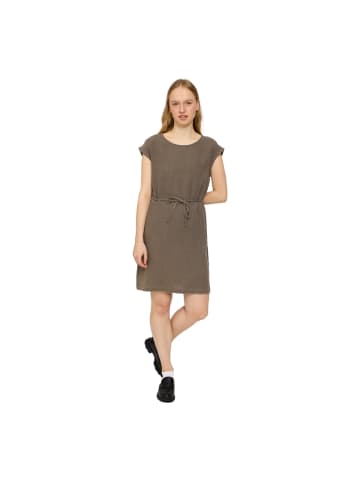 MAZINE Kleid Linen Mini in olive brown