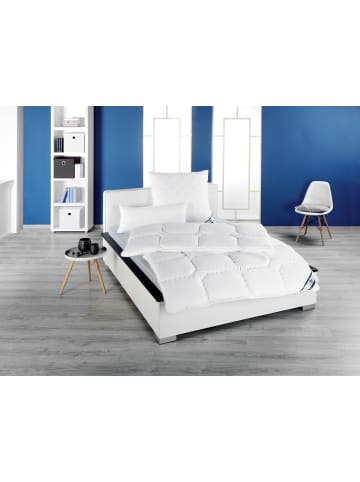f.a.n. Frankenstolz Kissen Kansas 80x80 cm glatt in weiss