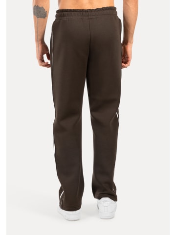 SMILODOX Jogginghose Yasin in Braun