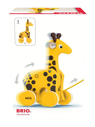 Brio Brio Aktionsspiel Nachzieh-Giraffe in bunt