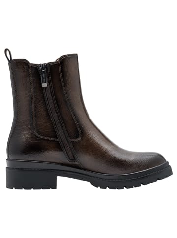 Tamaris Chelsea Boot in BROWN PATEN