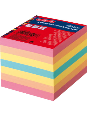 Herlitz Zettelkasteneinlage 9x9cm 700 Blatt bunt