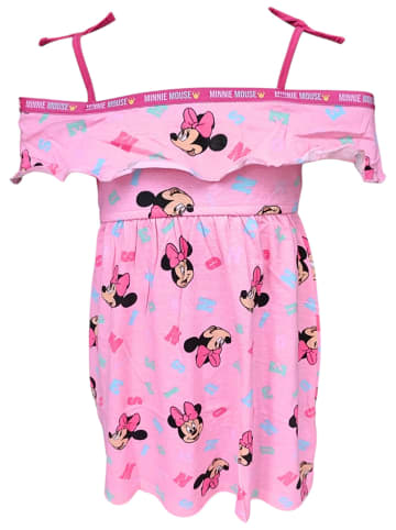 Disney Minnie Mouse Sommerkleid Off-Shoulder Minnie Mouse  in Pink