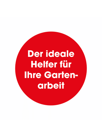 EASYmaxx Spaten- & Wurzelsäge 114cm grau/rot Einzelversandfähig grau