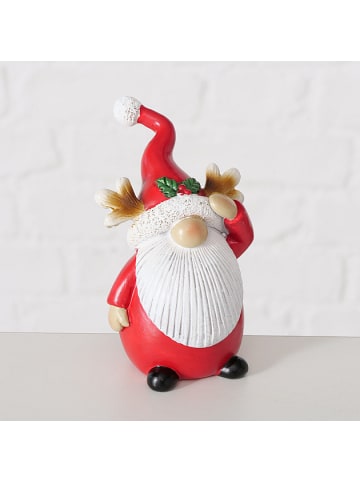Boltze Weihnachtsfigur LUMPI in Rot, (B) 7 x (H) 10,5 x (L) 6 cm