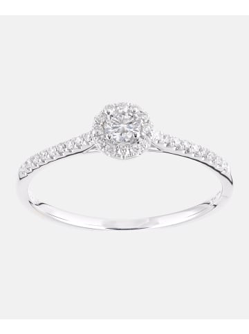Diamant L'éternel Ring aus 375 Weißgold mit 0.25 Karat Diamant