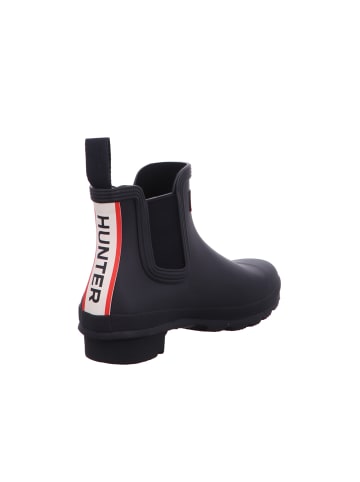 Hunter Schnürschuh in schwarz