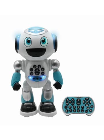 Lexibook POWERMAN® Programmierbarer Roboter mit Geschichten & Quiz (DE)