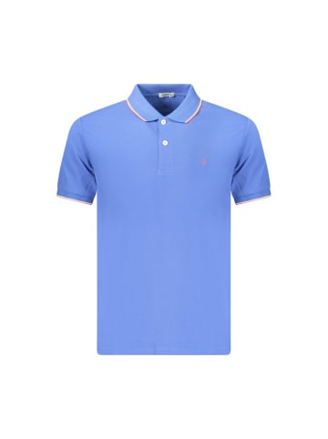 Coveri Moving Blau Herren Poloshirt Hemd aus Baumwolle