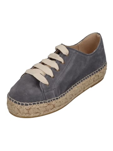 Espadrij l'orginale Espadrilles BASKET VELOUR in grau