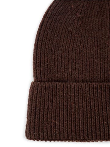 Nils Sundström Mütze Solid in mocca - 0002