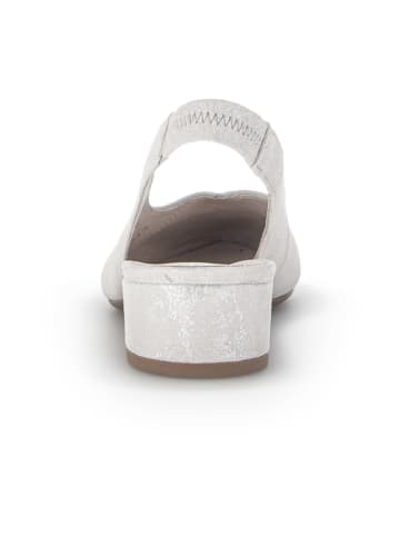 Gabor Slingpumps in Silber