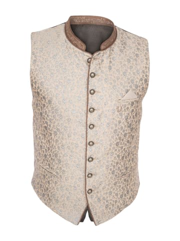 Krüger Dirndl Trachtenweste 951165 in beige