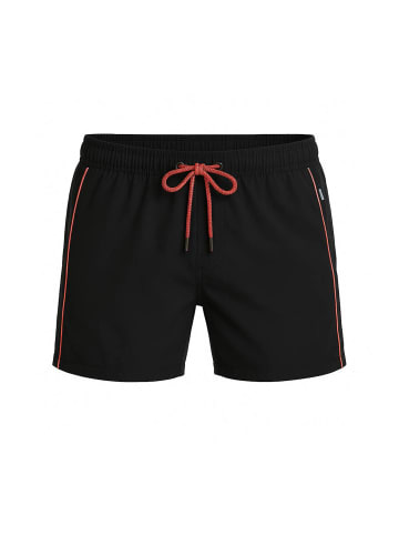 BLACKSPADE Fits perfect Badeshorts Medium mit kurzem Bein in Black