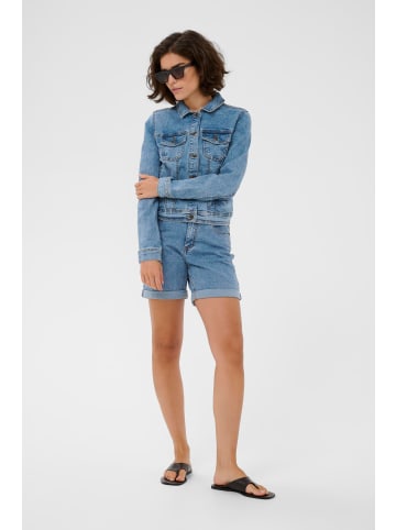 Kaffe Jeansjacke KAvilma Regular fit in Washed Blue Denim