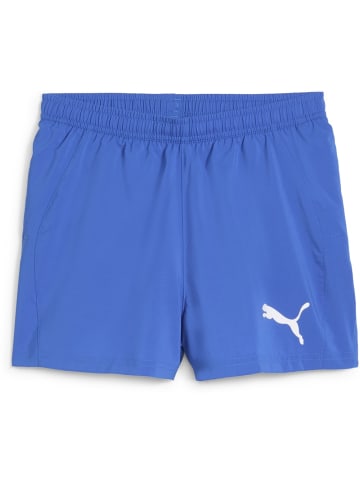 Puma Sporthose "Y CROSS THE LINE SPLIT Short 3.0" in Blau