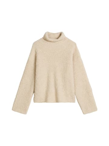 Marc O'Polo Pullover loose in Stone Brown Melange