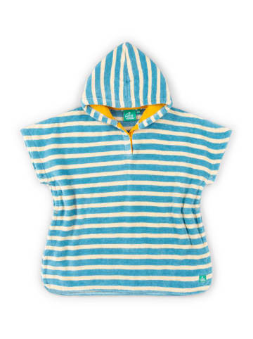 Little Green Radicals Strandponcho mit Kapuze für Kinder in Blau