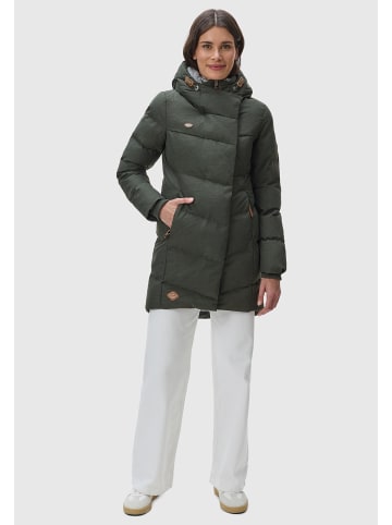 ragwear Wintermantel Pavla in Dark Olive22