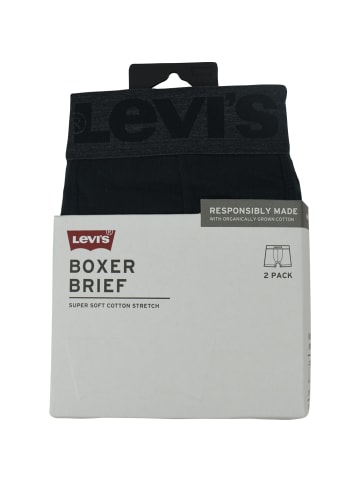 Levi´s Levi's Boxer 2 Pairs Briefs in Schwarz