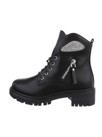 Ital-Design Stiefelette in Schwarz