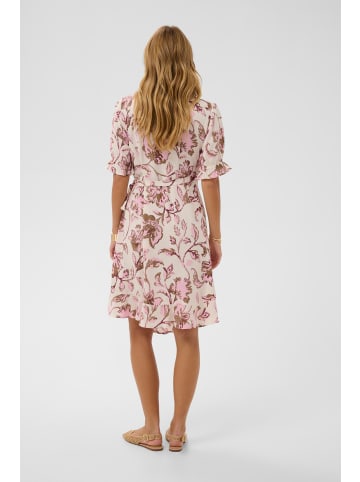 Cream Kleid CRTiah Feminine in Pink Flower