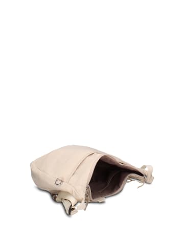 GianMarco Venturi Schultertasche in CREAM