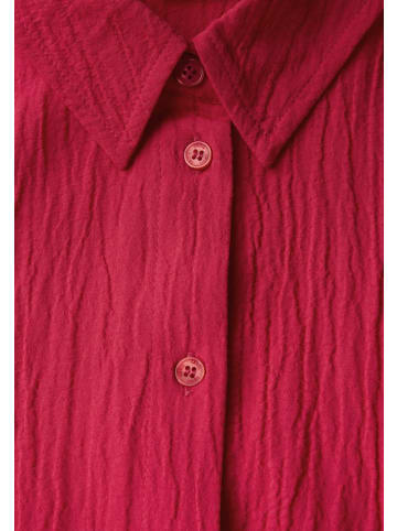 Cecil Hemdbluse mit Struktur in Rot