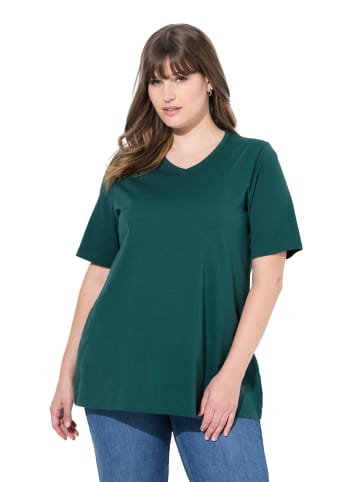 Ulla Popken Shirt in smaragdgrün