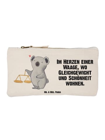 Mr. & Mrs. Panda NeZeichenssaire Waage Astrologie mit Spruch in Weiß
