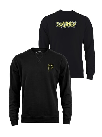 Cotton Prime® Sweatshirt Street Art Sydney - Weltenbummler Kollektion in Schwarz