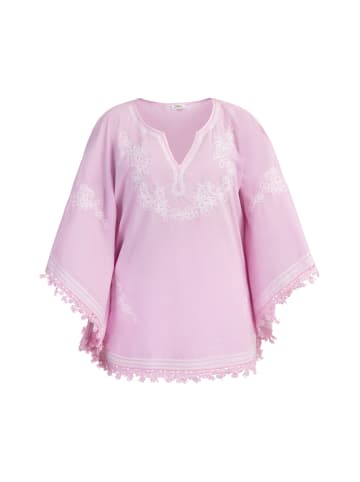 usha FESTIVAL Poncho in Rosa Weiss