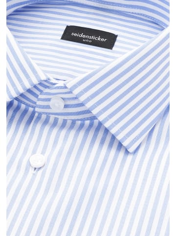 Seidensticker Business Hemd Slim in Mittelblau